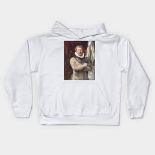 Hugo Birger, the Artist, as a Mercenary by Ernst Josephson Kids Hoodie